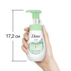DOVE Мусс-пенка для умывания против прыщей для проблемной кожи, глубокое очищение лица 160 мл
