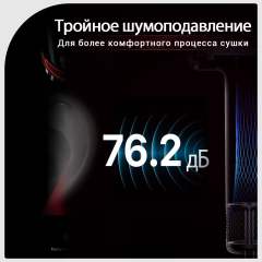 Скоростной фен для волос SOOCAS A1(Nova) ,с диффузором и концентратором, с держатель для фена, 4 режима