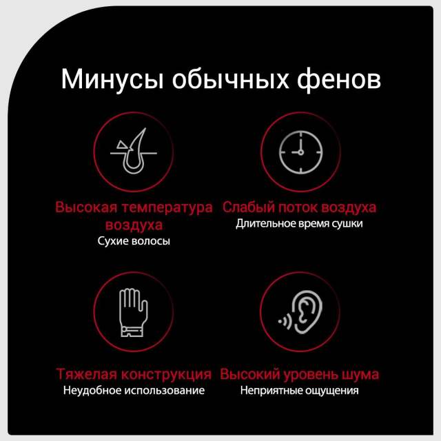 Скоростной фен для волос SOOCAS AIRFLY P1, с 2шт насадками, с держатель для фена, 4 режима работы, Зеленый