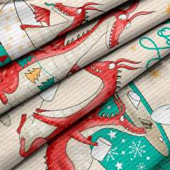 Комплект вафельных полотенец 45х60 (3 шт.) "Mia Cara" рис 30461-1 Provance