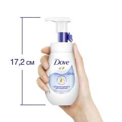 DOVE Мусс-пенка для умывания против прыщей для проблемной кожи, глубокое очищение лица 160 мл