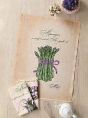 Комплект вафельных полотенец 45х60 (3 шт.) "Mia Cara" рис 30461-1 Provance