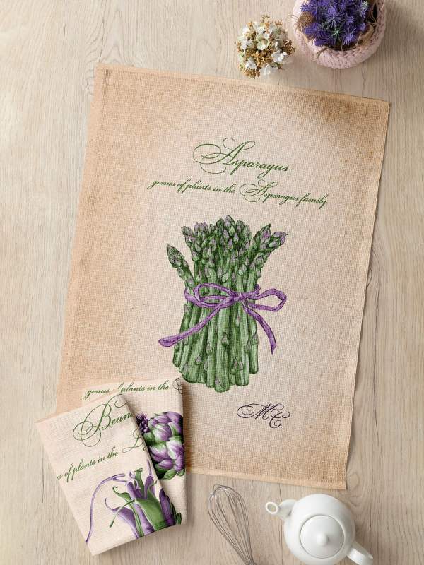 Комплект вафельных полотенец 45х60 (3 шт.) "Mia Cara" рис 30461-1 Provance