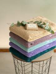 Полотенце махровое 50х90 "Mia Cara" Барбара лаванда