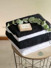 Полотенце махровое 50х90 "Mia Cara" Барбара лаванда