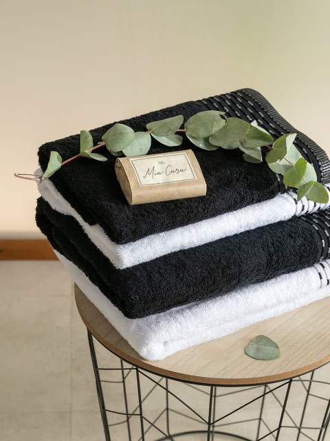 Полотенце махровое 50х90 "Mia Cara" Барбара лаванда