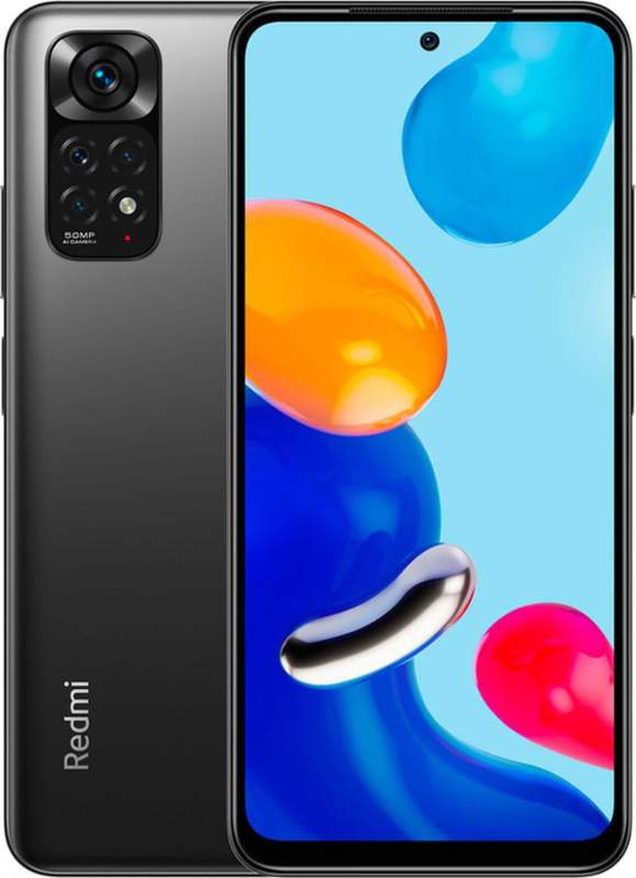 Смартфон Xiaomi Redmi Note 11 NFC 4/64 ГБ, серый