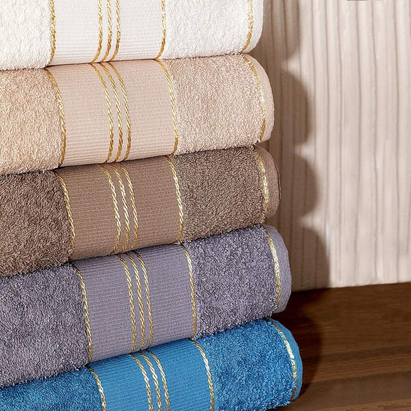 Полотенце махровое 50х90 "Mia Cara" Барбара лаванда