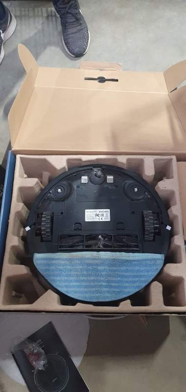 Робот пылесос с влажной и сухой уборкой Enchen Vacuum Cleaner R1 Моющий робот пылесос для дома с пультом управления, Беспроводной домашний мойщик пола и ковров, Умный пылесос робот / Подарок маме