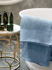 Полотенце махровое 50х90 "Mia Cara" Барбара лаванда