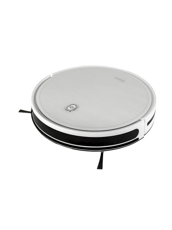 Робот пылесос Genio Profi 290 с влажной и сухой уборкой белый, беспроводной, аккумуляторный, моющий с контейнером для воды, пылесборником, hepa фильтром, турбо щеткой / 120 мин работы