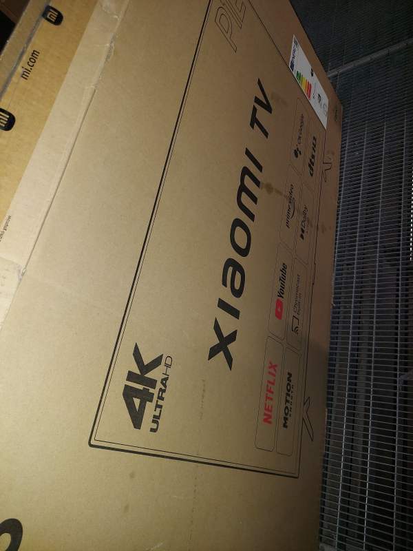 Телевизор Xiaomi MI TV P1E (L43M7-7AEU) 43" 4K UHD, черный