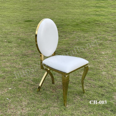 rose & arch gold accent carved stainless steel chair table chair set  removable cushion wedding party event dinning chair hotel decoration armless chair accent chair home decoration
