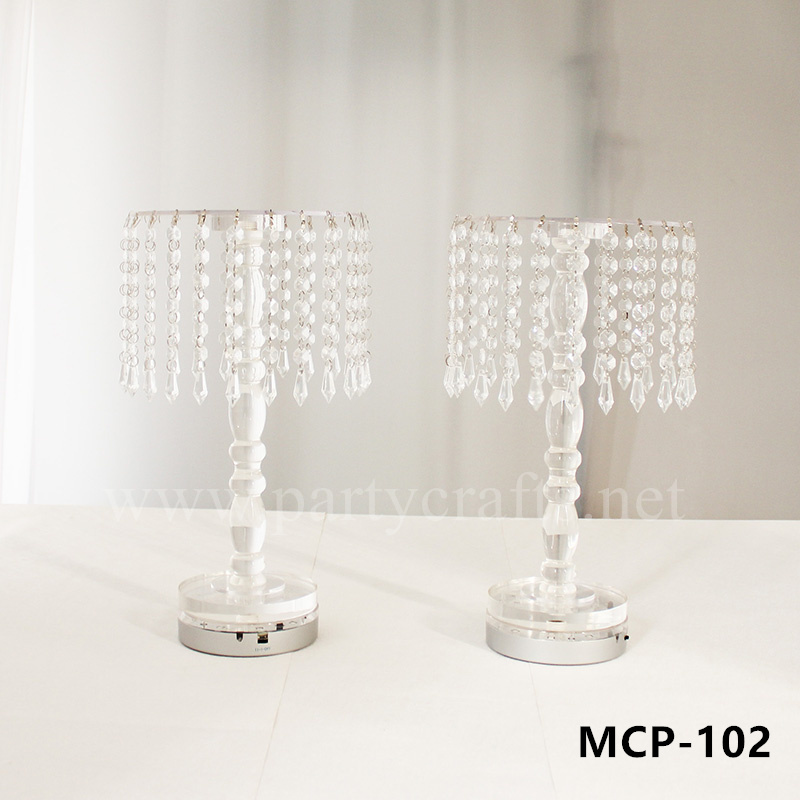 crystal light flower centerpiece wedding party event hotel decoration (MCP-102)