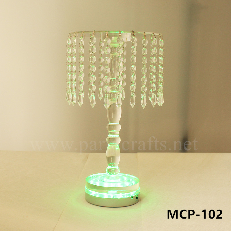 crystal light flower centerpiece wedding party event hotel decoration (MCP-102)