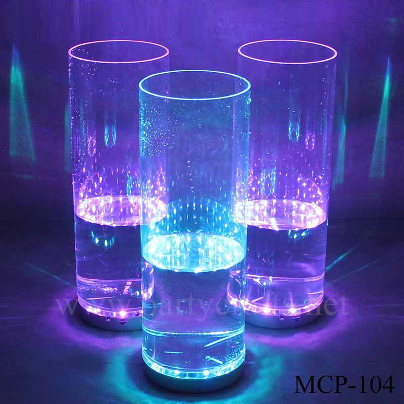 acrylic clear flower vase colorfull light  centerpiece vase wedding aisle party event hotel hall home dinning bridal shower  lobby bar decoration home decoration