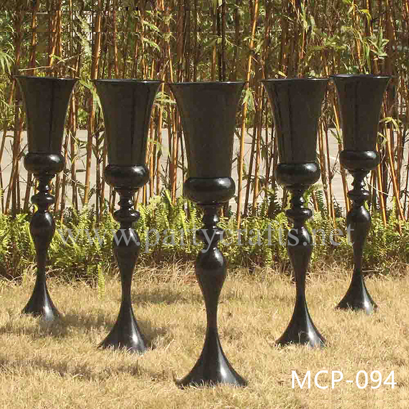 stainless steel centerpiece tall vase wedding party event hotel hall home decoration (MCP-094)