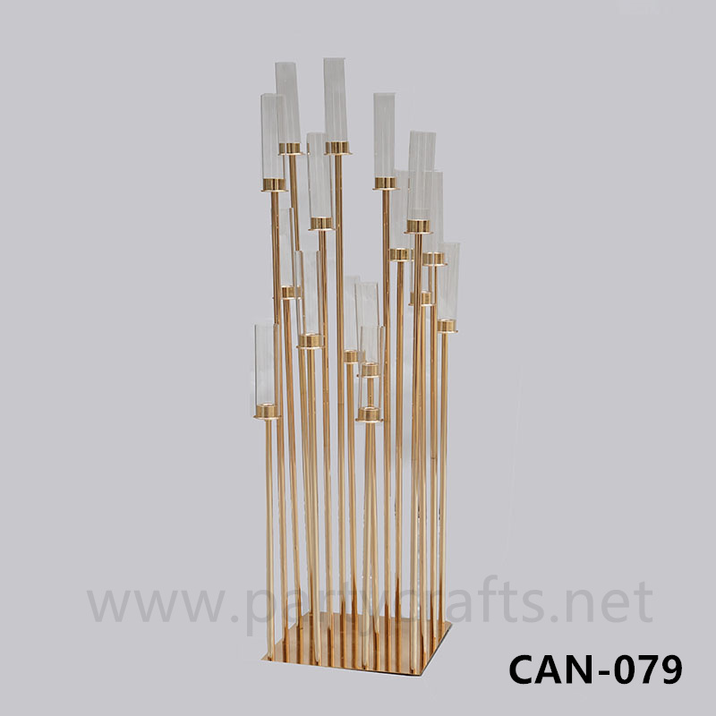 8 arms candel holder centerpiece (CAN-079)