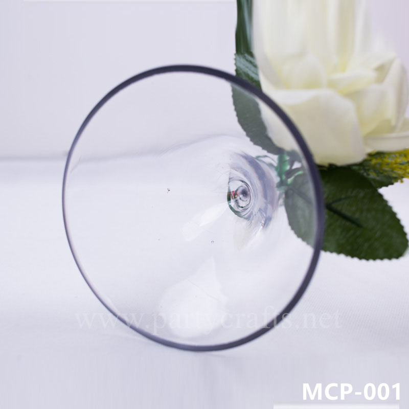 clear glass vase (MCP-001)