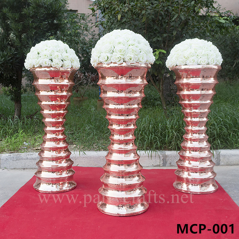 fiber glass vase (MS-119)