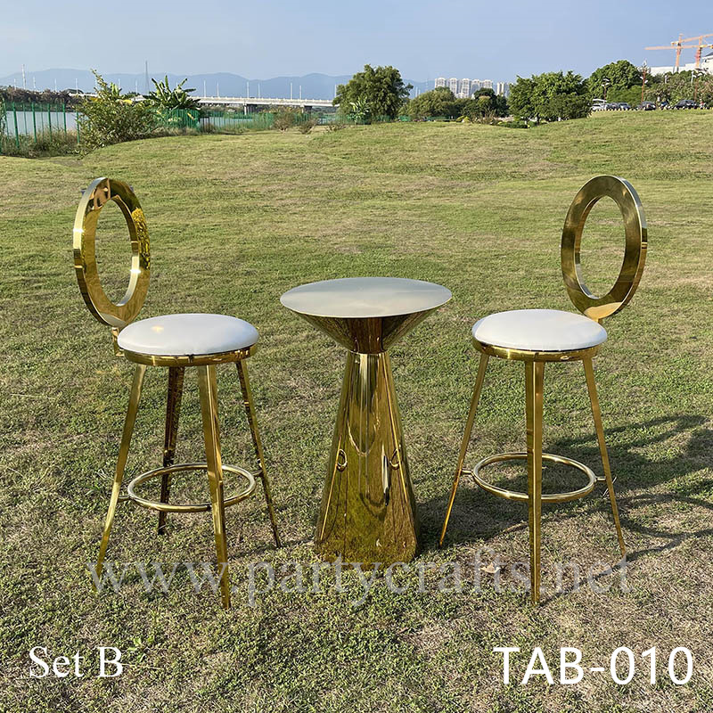 Bar gold table (TAB-010)