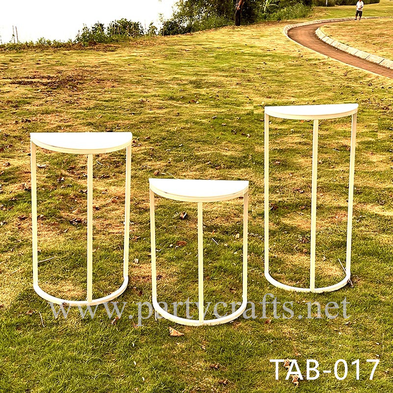 semicircle table (TAB-017)