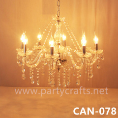 gold Bohemian top crystal chandelier light  pendant light wedding centerpiece for wedding party & home decoration