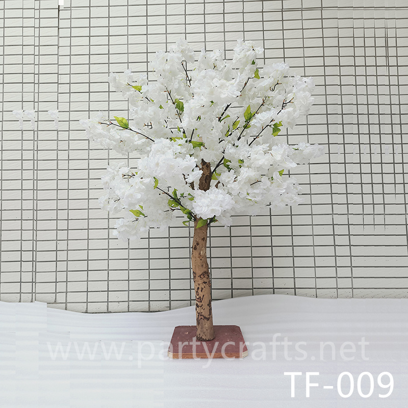 white & pink cherry blossom tree artificial flower tree wedding party event bridal shower backdrop decopration