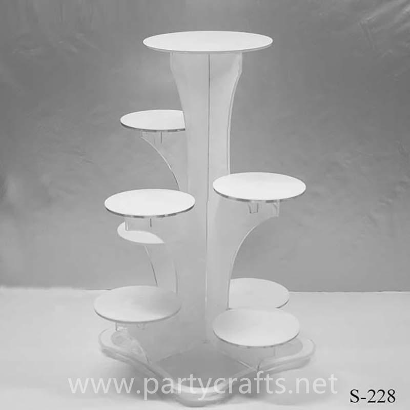 white heart 7 tier cake stand cupcake stand wedding party birthday party family party decoration