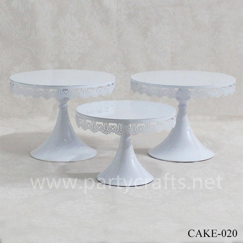 pure white stylish metal cake stand candy stand cupcake stand wedding party birthday party family party event table decoration