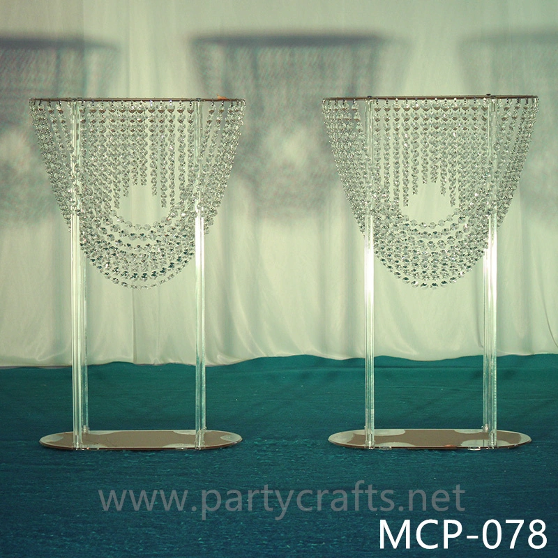 clear acrylic centerpiece  crystal table centerpiece flower  stand aisle decoration home decoration acrylic flower stand hanging crystal  wedding table decoration  birthday party event table decoration banquet event