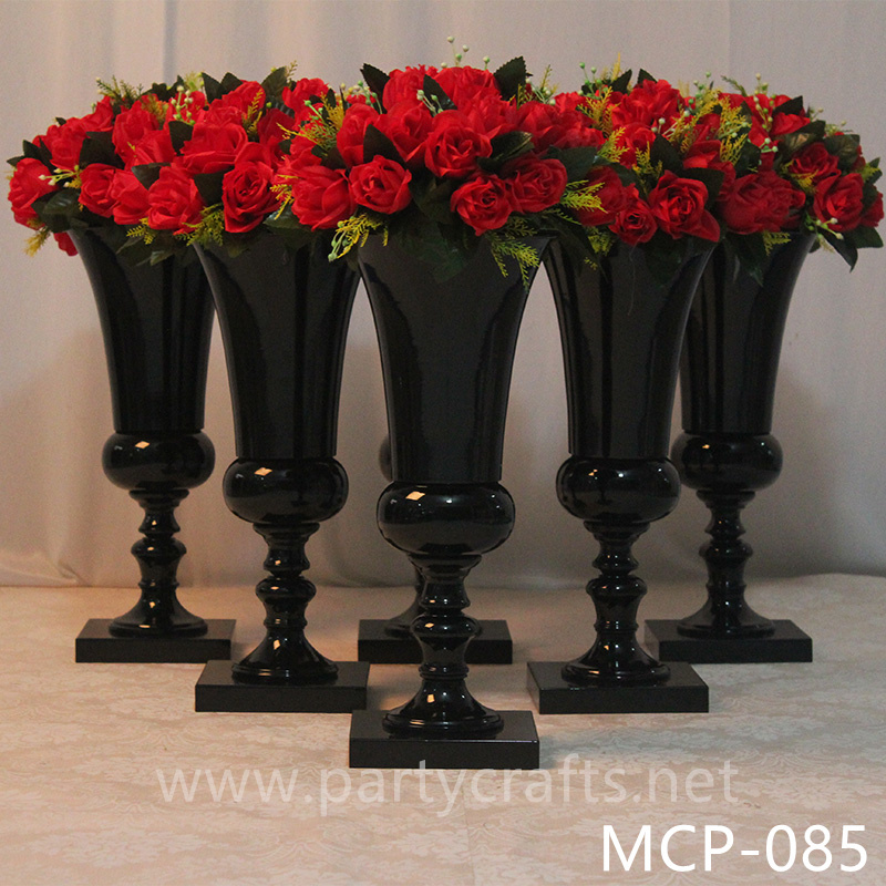 stainless steel centerpiece flower vase wedding party event hotel home table decoration