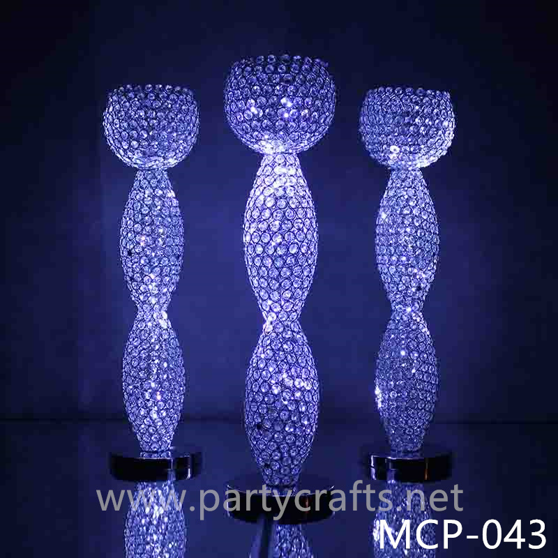 silver & gold crystal light plinths pillars wedding party event centerpiece home livingroom decoration home decoration aisle decoration party event backdrop background decoration