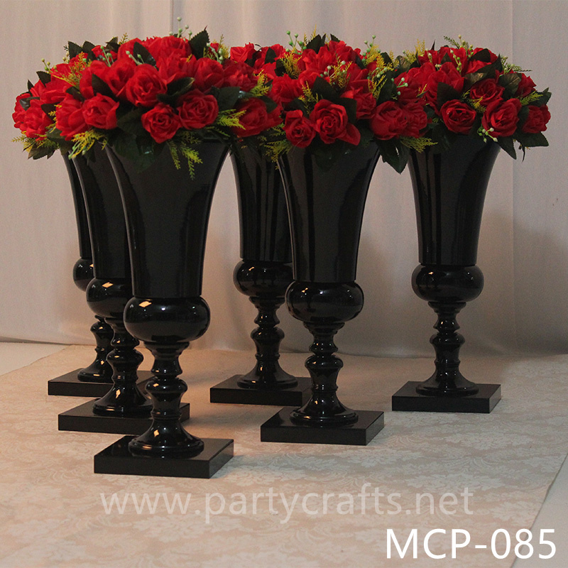 stainless steel centerpiece flower vase wedding party event hotel home table decoration