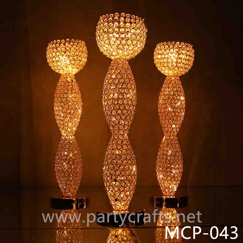 silver & gold crystal light plinths pillars wedding party event centerpiece home livingroom decoration home decoration aisle decoration party event backdrop background decoration