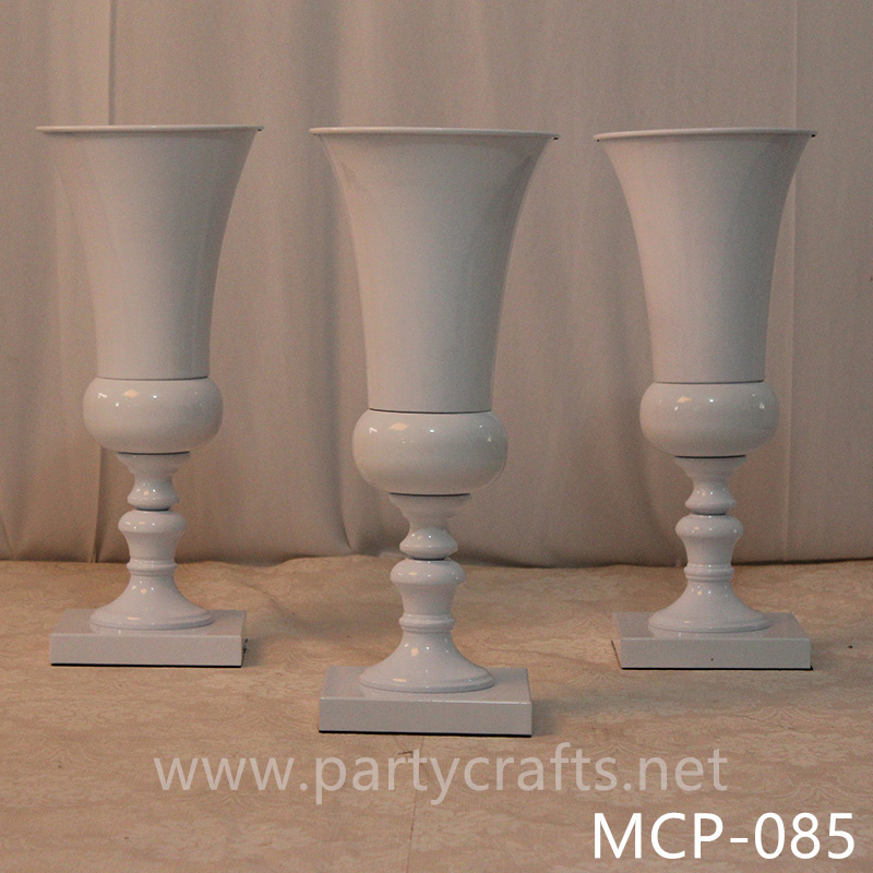stainless steel centerpiece flower vase wedding party event hotel home table decoration