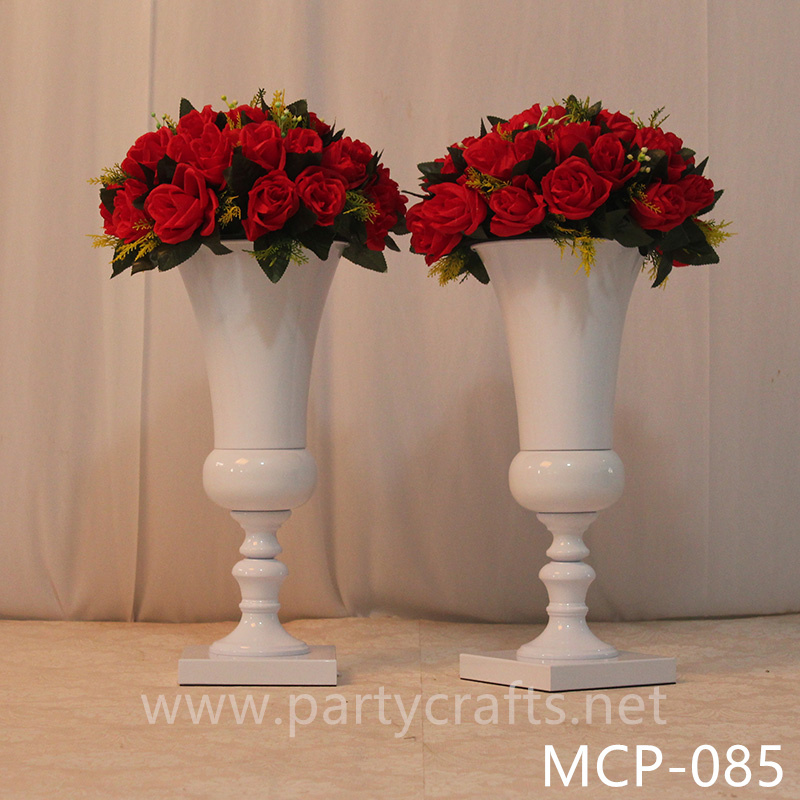 stainless steel centerpiece flower vase wedding party event hotel home table decoration