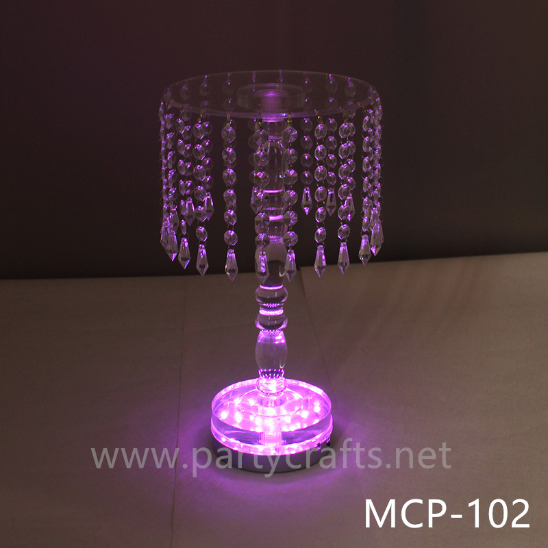 crystal LED light  flower stand centerpiece wedding birthday party event hotel decoration home decoration