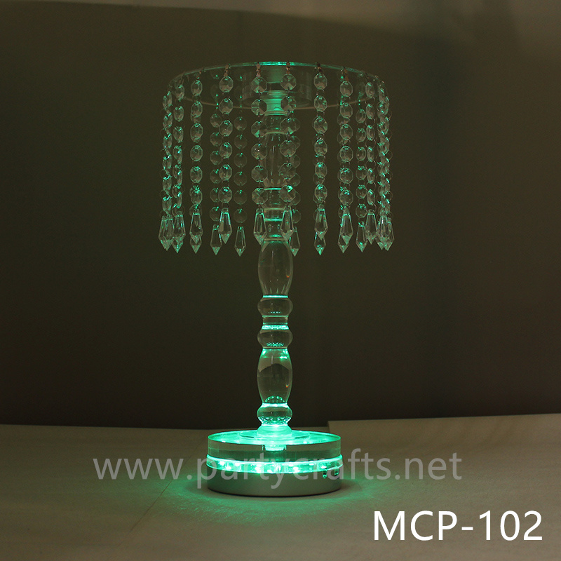 crystal LED light  flower stand centerpiece wedding birthday party event hotel decoration home decoration