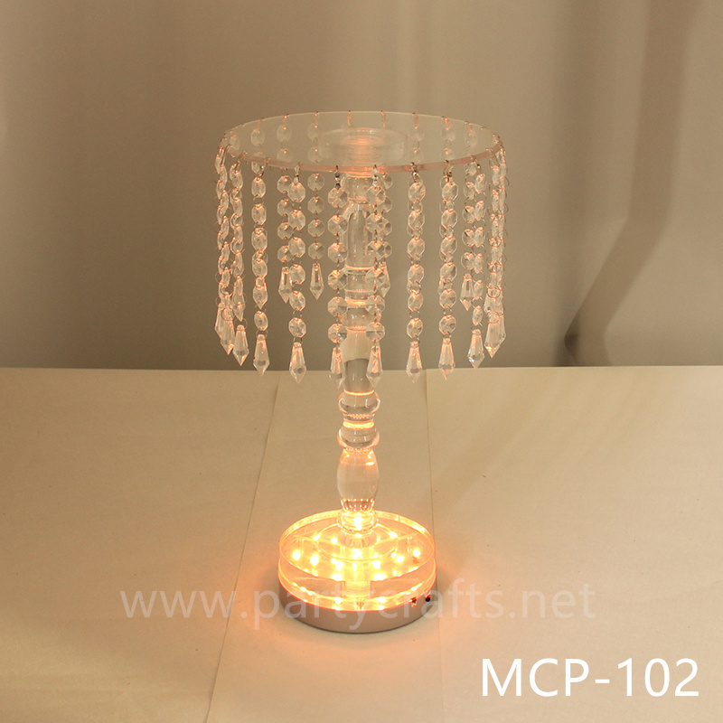 crystal LED light  flower stand centerpiece wedding birthday party event hotel decoration home decoration