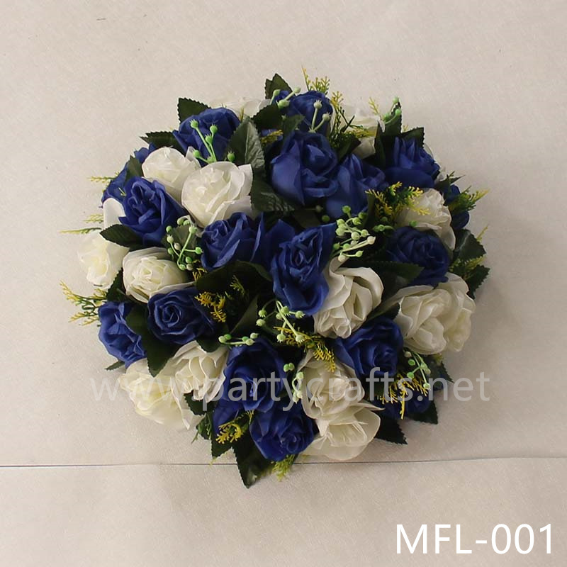 rose hemisphere artificial flower ball