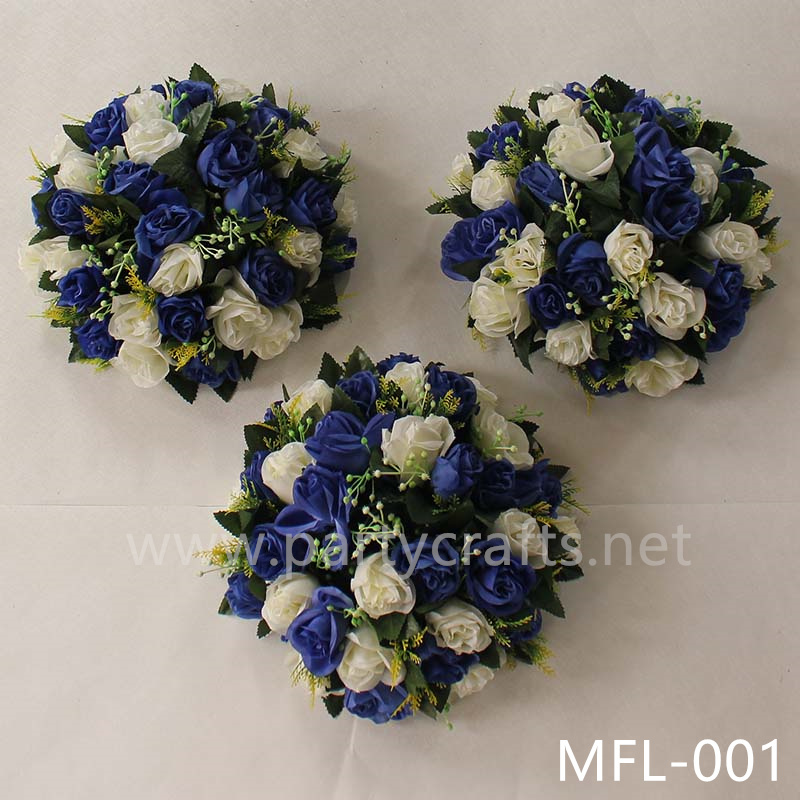 rose hemisphere artificial flower ball