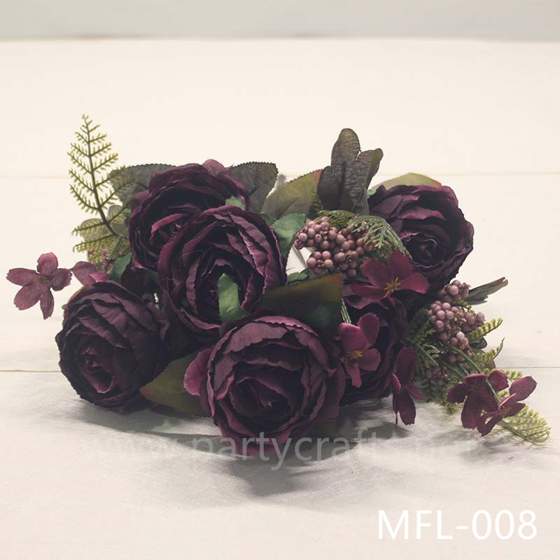 rose artificial flower fake flower garden layout