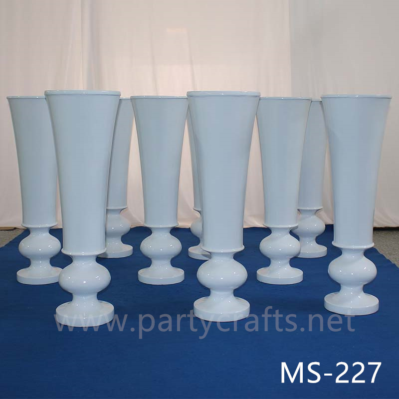 fiber glass vase flower vase flower pot table centerpiece flower stand home decoration wedding event decoration aisle decoration