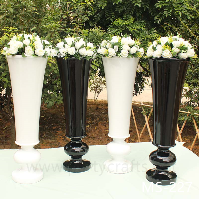 fiber glass vase flower vase flower pot table centerpiece flower stand home decoration wedding event decoration aisle decoration