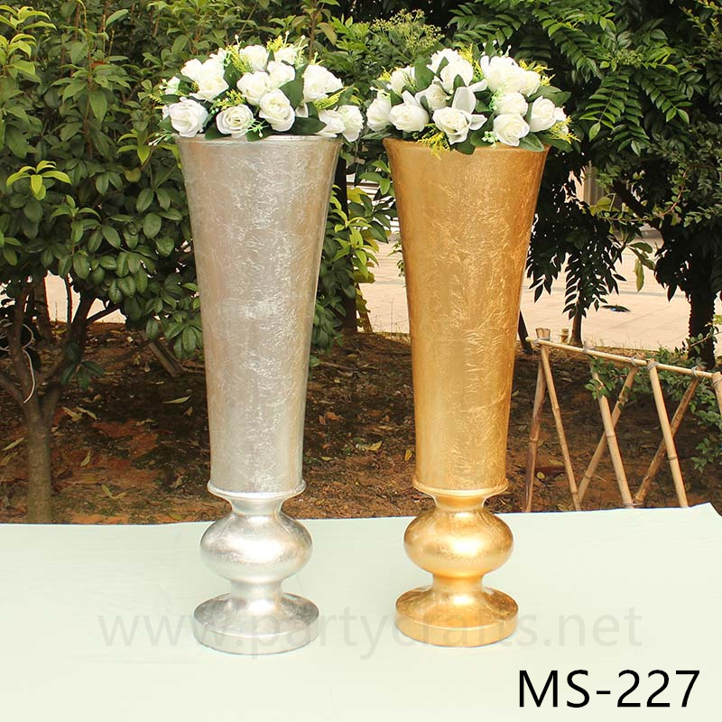 fiber glass vase flower vase flower pot table centerpiece flower stand home decoration wedding event decoration aisle decoration