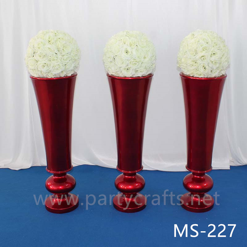 fiber glass vase flower vase flower pot table centerpiece flower stand home decoration wedding event decoration aisle decoration