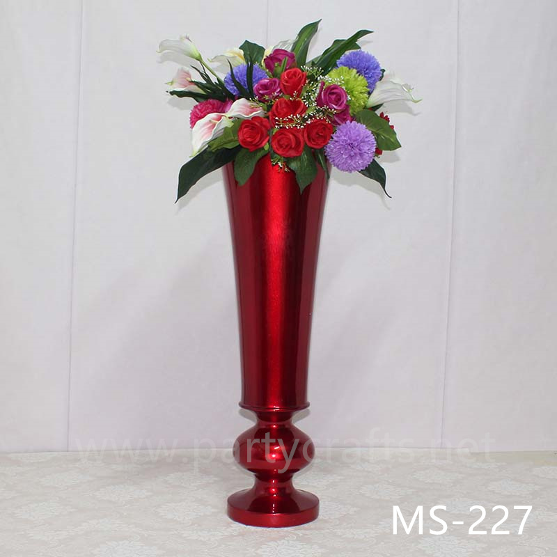 fiber glass vase flower vase flower pot table centerpiece flower stand home decoration wedding event decoration aisle decoration