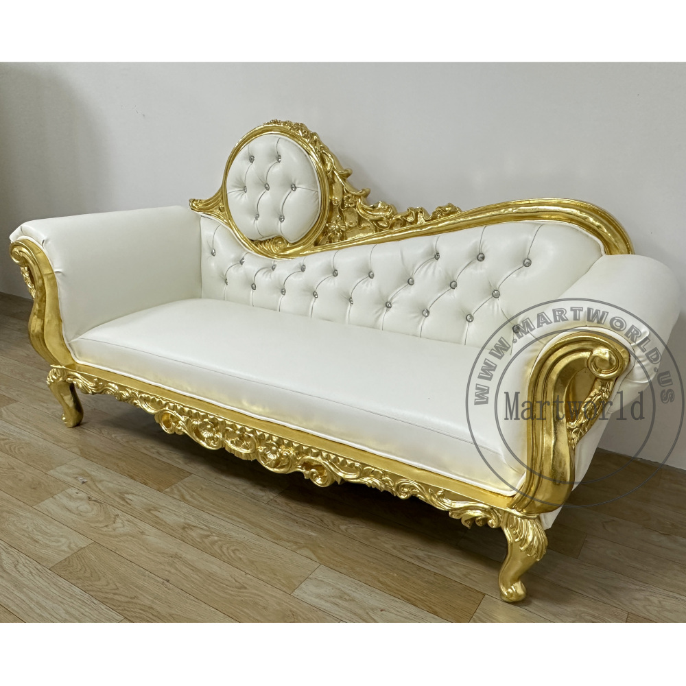 gold luxury royal event wedding king and queen throne chairs for bride and groom