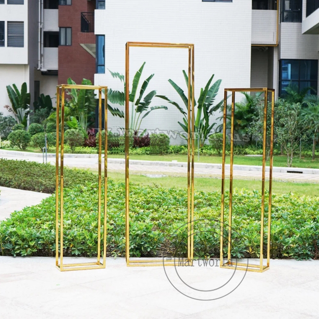 flower stand tall metal vase for party photo backdrop